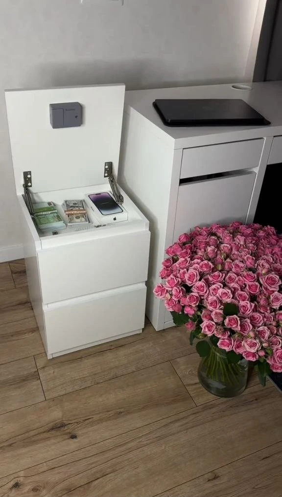 طاولة Amana الذكية - مساحة التخزين